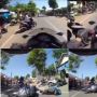 Duh! Gegara Asal Nyebrang, Emak-emak Bikin Pemotor Jatuh dan Malah Langsung Ngacir, Publik: Penguasa Jalanan