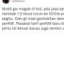 Ramai Curhatan Pemobil yang Kena Palak Oknum Petugas Derek Tol, Ditodong Bayar Rp 1 Juta sesudah Sampai Tujuan
