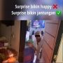 Kelewat Kaget, Viral Bapak Malah Teriak Saat Diberi Kejutan Ulang Tahun, Auto Panik Sekeluarga