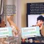 So Sweet, Suami Isoman Tak Bisa Nonton TV, Istri Rutin Laporan Jalan Cerita Drama Agar Tak Kentinggan