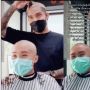 Beri Dukungan, Tukang Cukur dan Penata Rambut Botaki Kepalanya Usai Pangkas Habis Rambut Pasien Kanker, Bikin Terharu!