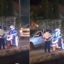 Full Lampu Masee! Pria Ini Hias Sepeda Motor dan Tubuhnya Bak Pasar Malam Berjalan