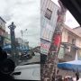 Tampil Beda! Viral Pengamen Unik Pakai Egrang Setinggi Gedung 2 Lantai, Warganet Pusing Gimana Kasih Uangnya