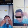 Guru Oles Bawah Mata Pakai Minyak Angin Demi Tahan Rasa Ngantuk, Ending Nangis Kepedesan Tuai Tawa Publik