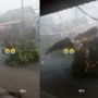 Pria Ini Rekam Detik-detik Jelang Petir Menyambar saat Sedang Berteduh, Doa yang Dibaca Auto Curi Perhatian