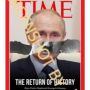 CEK FAKTA: Majalah Time Rilis Cover Bergambar Vladimir Putin dengan Kumis Hitler, Benarkah?