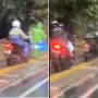 Begini Cara Pedagang Keliling Beri Efek Jera Ke Pemotor yang Melintas di Trotoar, Santuy Abis!