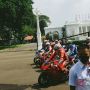 Setelah Dijamu di Istana Merdeka, Para Pembalap MotoGP Parade di Jakarta