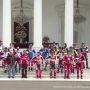 Rider MotoGP Konvoi, Berbusana Racing Suit Lengkap Jumpa Presiden RI Joko Widodo di Istana