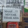 Pemerintah Cabut Subsidi Minyak Goreng Kemasan, Stok Dibeberapa Minimarket Masih Kosong