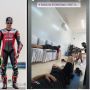 Viral Pembalap Moto3 Ivan Ortola Terciduk Tidur di Kursi Kondangan, Kelihatan Nyaman Banget