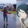 Aksi Rara Pawang Hujan MotoGP Ternyata Mirip Adegan Salah Satu Tokoh di Anime ini, Berikut Kesamaanya