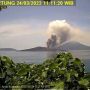 Tiga Kali Erupsi Gunung Krakatau pada Sabtu