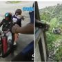 Ngeri! Viral Motor Ngeblong Tabrak Separator di Sitinjau Lauik, Begini Nasib Pemotor dan Penumpangnya