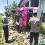 Detik-detik Bus Masuk ke Jurang di Agam, Bawa 25 Mahasiswa Universitas Negeri Padang