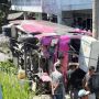 Bus Pariwisata Pembawa Rombongan Mahasiswa UNP Terbalik Masuk Jurang di Agam, Penumpangnya 25 Orang