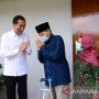Presiden Jokowi Jenguk Buya Syafii Maarif Setelah Sempat Dirawat di RS Akibat Serangan Jantung Ringan