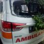 Ambulans Pembawa Jenazah Terguling di Prambanan, Sopir Luka di Kepala