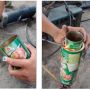 Viral Pria Bikin Knalpot Yamaha WR155 R Gunakan Kaleng Sarden, Publik Salah Sangka Dikira untuk Bikin Meriam