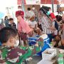 Biar Bisa Mudik Antar Kabupaten/Kota, Warga Tanjungpinang Rela Antri Vaksin Booster di Pasar Bintan Center