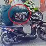 Bermodal Tendangan Misterius, Maling Motor Berhasil Gondol Honda BeAT yang Dikunci Setang di Parkiran