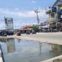 Dear Pemkot, Genangan Air di Pasar Taman Rawa Indah Bontang Dikeluhkan Warga