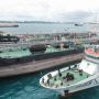 Ship to Ship tanpa Izin di Perairan Batam, Kapal Berbendera Singapura dan Malaysia Diamankan KSOP