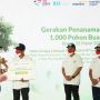 Dorong Gerakan Peduli Lingkungan, Mandiri Group dan PPATK Tanam 1.000 Pohon di Kawasan Katulampa
