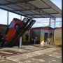 Toyota Agya Kena Nasib Apes Saat di Tempat Cuci Mobil, Gagal Kinclong Malah Nyungsep