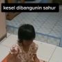 Bocah Kesal Diduga karena Dibangunkan Sahur Jam 1 Malam, Cara Ambil Nasinya Disorot: Gak Dilempar Sekalian