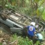 Gara-gara Kalajengking, Minibus di Mojokerto Nyungsep ke Sungai
