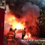 Minibus Terbakar di Jalur Bondowoso - Jember, Sopir Malah Kabur