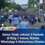 Kejadian di Riau, Ini Fakta Video Demo Mahasiswa Bernarasi Tolak Jokowi 3 Periode
