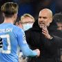 Momen Pep Guardiola Masuk Lapangan saat Jack Grealish Dibully Pemain Atletico Madrid
