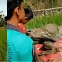 Bocil Nangis Gara-gara Naik Sepeda Motor hingga Masuk Sawah, Wajahnya Bikin Salfok