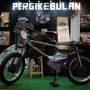 Hadir di IIMS Hybrid 2022, Komunitas PergikeBulan Pamerkan Sepeda Motor Listrik Hasil Konversi
