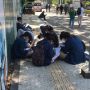 Mahasiswa Peternakan Unram Jalani UTS di Jalanan Saat Demo 11 April Karena Tak Ingin Dibilang Sok-Sokan