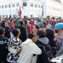 Nyaris Bersitegang Dengan Aparat, Demo Mahasiswa di Titik Nol Kilometer Tuntut Tujuh Hal Ini
