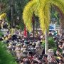 Demo Mahasiswa di Sumbar Berujung Ricuh dan Lempar Batu, Polisi Balas dengan Gas Air Mata