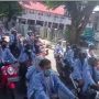 Mahasiswa Mulai Memadati Kawasan Simpang Lima DPRD Sumsel, Datang Berkonvoi