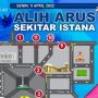Awas Macet, Ini Daftar Rekayasa Lalu Lintas Karena Demo Mahasiswa 11 April 2022 di Jakarta