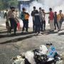 Sisi Miris Aksi Demo 12 April di Sukabumi, Nasir Punguti Sampah Pendemo untuk Makan Sahur