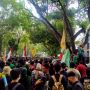 Jalan di Depan DPRD Sumut Ditutup, Ada Demo Mahasiswa