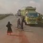 Truk Batu Bara Jadi Penyebab Macet Parah Jalan Nasional Jambi, Polisi Terapkan Sistem Ganjil Genap