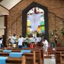 Misa Tri Hari Suci Paskah, Gereja Katolik Kristus Raja Baciro Mulai Longgarkan Jumlah Jemaat
