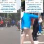 Geger Video Massa Demo Antre Pembagian Jas Almamater di Samping Mobil Polisi, Sosok Perekam Jadi Sorotan