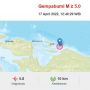 Gempa Bumi Magnitudo 5.8 di Kepulauan Yapen Papua, BMKG: Tidak Berpotensi Tsunami