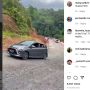Viral Tanjakan Terjal Jalan Baru Jembatan Batu Surau Muara Enim, Mobil Melaju Mundur