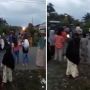 Bahaya Banget! Anak-anak Malah Ogah Minggir dan Makin Padati Rel Tanpa Palang Jelang Kereta Api Melintas