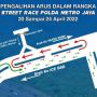 Gelaran Street Race 22-24 April 2022, Simak Pengalihan Lalin di BSD Tangerang